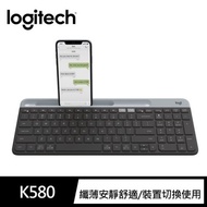 Logitech羅技 K580 超薄跨平台藍牙鍵盤 石墨黑