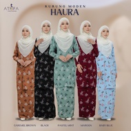 Baju Kurung HAURA by ATHIFA AZZAHRAH Corak Floral baju kurung modern style kurung ironless baju kuru