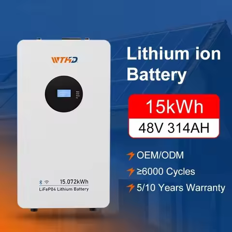 48V 314AH 15KWH Home Energy Storage System 51.2V 314AH Lifepo4 Solar Lithium Ion Battery