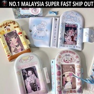 SP Ins Creme Brulee Puppy Cafe Card Book 3-inch Photo Album 32 Slots PP Reverse Button Polaroid Phot