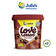 Julies Love Letters Chocolate 705g x 2 tubs