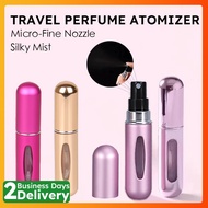 [SG] 5ml/8ml/10ml Refillable Perfume Atomizer - Portable Glass Spray Bottle with Pump Dispenser