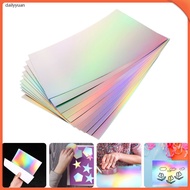 Decorative Cards Making Paper Cardstock Colored Foil Holographic for Crafts dailyyuan