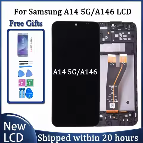 6.6'' For Samsung A14 5G A146 LCD Display Touch Screen Digitizer Assembly For Samsung A14 A146B SM-A