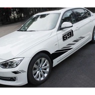 1Set Car Decal Vinyl Graphics Side Stickers Body Decals Sticker D-111-2