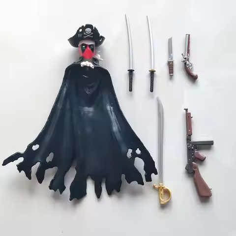 Lot of 10 Random Marvel Legends Deadpool Blade Knife Pirate Pistol Weapons Accessories