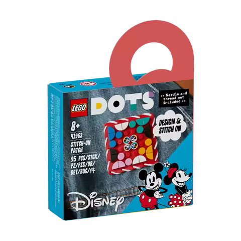 LEGO New Product in August DOTS Series 41963 Mickey and Minnie Creative Sewing Subsidy Building Bloc