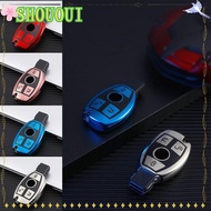 SHOUOUI Key  Cover, Holder Soft TPU Car Remote Key ,  Protector Key Protector Auto Shell Cover for  Benz CLA GLC GLA W211 W204 W176 Car Accessories