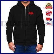 Zip Hoodie Cotton Umbro Sweatshirt Baju Sulam Pakaian Murah Sale Vintage Fashion Sportswear Streetwe