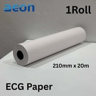 210mm x 20m ECG Paper Electrocardiogram Thermal Paper for ECG Machine
