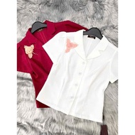 LUXURY FLOWER COLLAR VEST STYLE DRESS H77