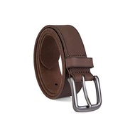 Timberland Men s Classic Leather Jean Belt% Gangnam% Dark Brown% Gangnam% 32