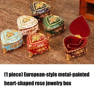 【CH*】 Sturdy Alloy Ornamental Jewelry Holder With Elegant European Charm