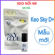 Keo Nối Mi Sky D+ Dùng Nối Mi Classic Volume Keo Khô Chậm Dành Cho Người Mới Tập NốiDùng Tạo Fan Mi