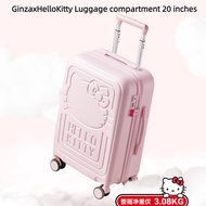 NEW Ginza Hellokitty Cartoon Suitcase Luggage Box Hello kitty Cute Travel Storage Box Portable Lugga