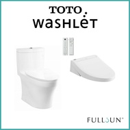 [Bulky] TOTO One-piece WC Bowl with WASHLET C889DESI / TCF24410ASG [Ready Stock]