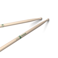 Promark Classic Forward 5B Raw Hickory Drumstick, Oval Wood Tip