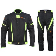 Riding + Tribe ชุดกางเกงปั่นจักรยานมอเตอร์ไซค์,สำหรับบุรุษและสตรีชุดแข่งรถเสื้อผ้ากันน้ำกันตกและป้อง