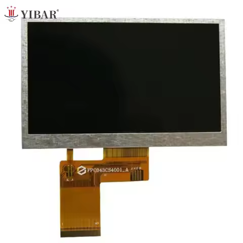Universal 4.3 Inch TFT LCD Screen Display 40 Pins HD 480*272 Repair Replacement Monitor for Car Vehi