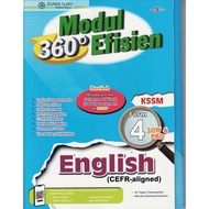 BUKU LATIHAN : MODUL 360 EFISIEN ENGLISH BOOK A & BOOK B FORM 4 KSSM