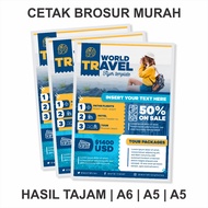 Print special brochures 1 side size A6 A5 A4