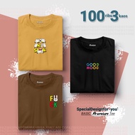 BUY 1 OR 3 PCS - Distro T-shirts for Men and Women 24s - Distro T-shirts M 100 3 PCS - COPAZ SHOP - 