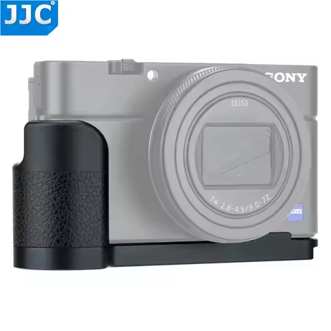 JJC Quick Release Camera Anti-slip Hand Grip with 1/4"-20 Tripod Socket for Sony RX100 Mark VI V VA 