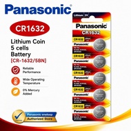 PANASONIC CR-1632 LITHIUM COIN BATTERY 5PCS