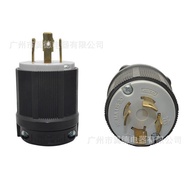 NEMA L15-30P American Plug High Power Plug for USA Philippines Canada Taiwan US Plug