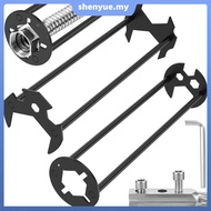 Faucet Wrench Tool Broken Pipe Extractor 7 Size Universal Spanner for Tight Space Extractor for 1/2"