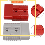 【YOSHOP⭐】2X FOR Anderson Style Plug CABLE BATTERY POWER CONNECTOR 175 AMP GRAY/RED