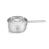 Fissler Pure Collection Stainless Steel Cooking Pots - Various Sizes, Compatible with Gas and Induct