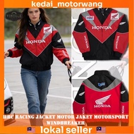 HRC Windbreaker Jacket Motorsport Edition Bomber Jacket