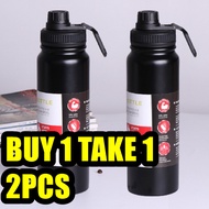 Buy 1 Take 1 2pcs Aqua Flask Tumbler Sale Portable 1000ml Tumbler hot and cold Tumbler Original Wate