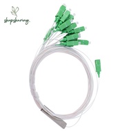 SHOPSHARING Fiber Splitter, PLC Type 0.9SM Optic Splitter, Optical Splitter SC/APC 1x16 1260-1650nm 