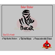 Sticker Dakar Rally 1 pc