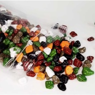 NEW TURKEY CHOCOLATE GRAVEL 50GR / ARABIC CHOCOLATE STONE 50 GR / CHOCOLATE GRAVEL CANDY 50 GR