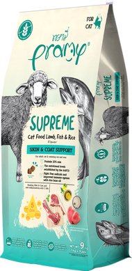 Pramy Supreme พรามี่ ซุพรีม อาหารเม็ดแมว ขนาด 8-10 kg