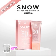 DHERBS SNOW TINTED MOISTURIZER SPF50 (SUNSCREEN)