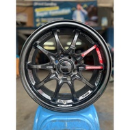 Ce28 hitam kilat saiz 15 7jj et38 pcd 100/114 (Used) Like New
