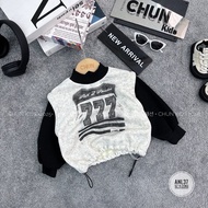 ANL37 - 3P collar children's sweater with sleeves 777 - 8702