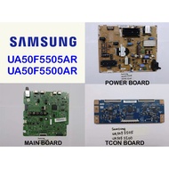 SAMSUNG LED TV UA50F5505AR UA50F5500AR UA50F5500 UA50F5505 Power Board BN44-00612D Main Board 41-019