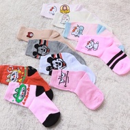 Ready_Stock Girls' Socks, Patterned Socks, Character Children's Socks, Cute Socks, Toddler Socks Ez2
