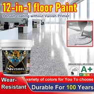 【12 in 1】Epoxy flake coating self leveling epoxy floor coating epoxy flake set anti slip indoor Cat 