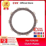 CVK 1Set 6PCS Clutch Disc Friction Plates Motorcycle Engine Accessories Clutch Plates For Yamaha FZR