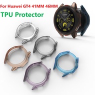 Clear TPU Case Watch Cover For Huawei Watch GT4 41MM 46MM Smart Watch Strap Protective Bumper Protec