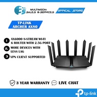 Tp-Link Archer AX80  AX6000 8-Stream Wi-Fi 6 Router with 2.5G Port