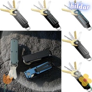 HILDAR Key Organizer, Metal with Screwdriver Keys Fob with Clip,  Modern Holds 2-6 Keys Multi-functi