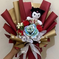 bouquet boneka / buket bunga / jasa bouquet uang / buket semarang 