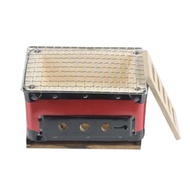 limited “elegant sleek red yakitora grill . suitable for 1 pax. charcoal, binchotan use . japanese b